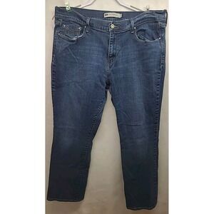 Levis Womens 505 Straight Leg Jeans  size 16‎ Back Flap 90s Y2K